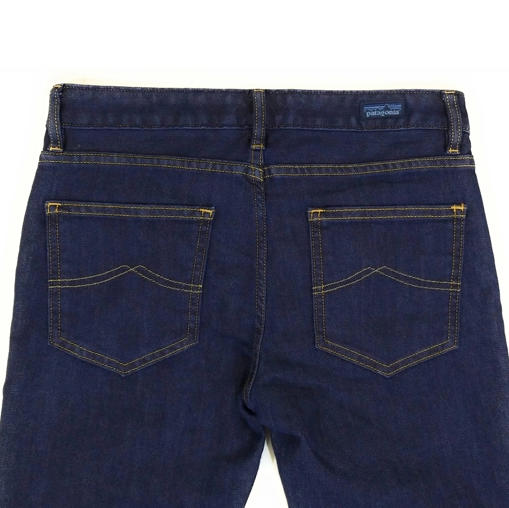 PATAGONIA Dark Wash Straight Leg Jeans Size 25 - Picture 5 of 5